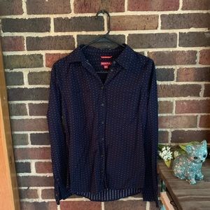 Merona Button up top